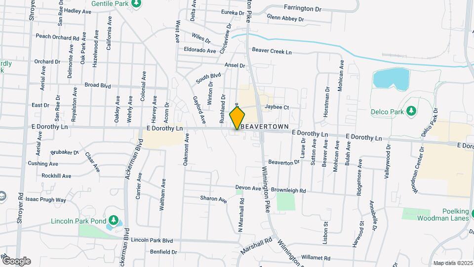 1216 E Dorothy Ln Map and Location Details