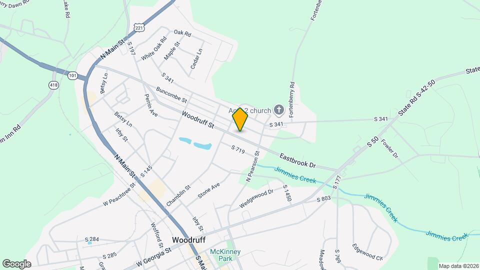 253 Woodruff St Map and Location Details