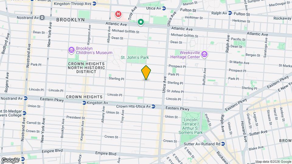 213 Schenectady Ave Map and Location Details