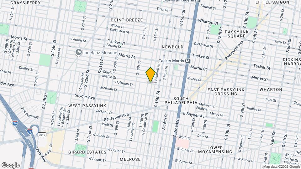 1626 Mifflin St Map and Location Details