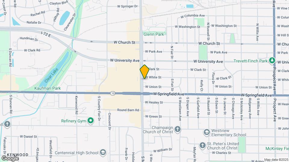 304 S Mattis Ave Map and Location Details