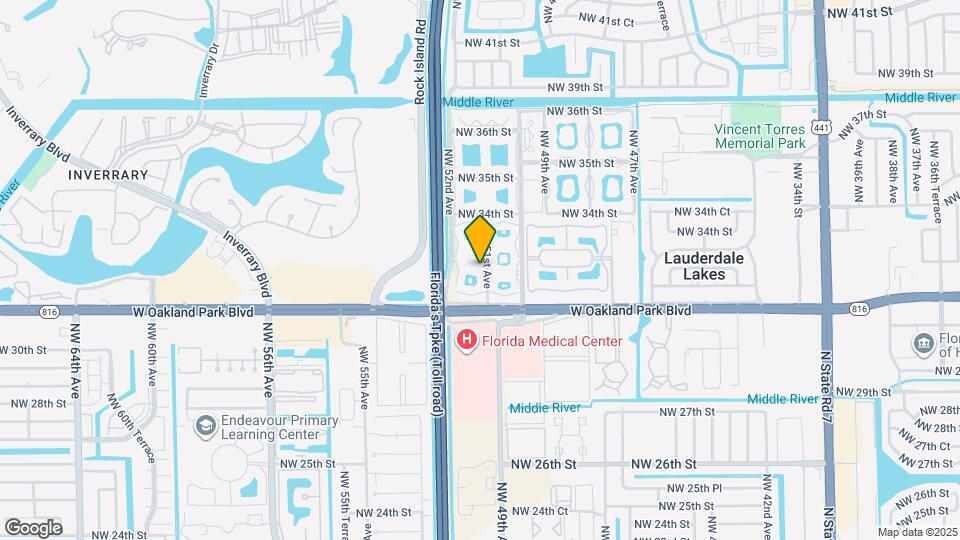 5141 W Oakland Park Blvd Map and Location Details