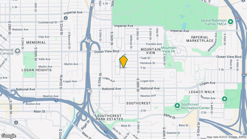 712 S 37th St Map and Location Details