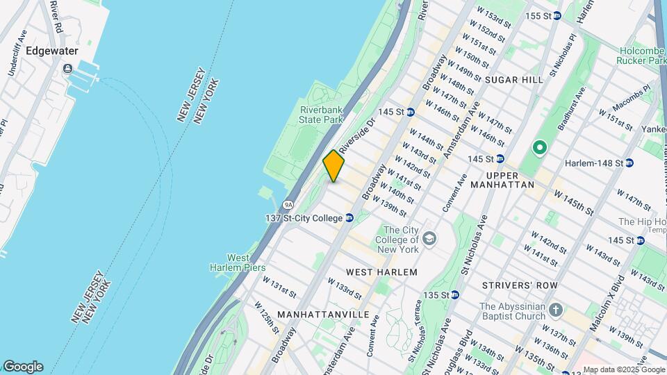 610 Riverside Drive Map and Location Details