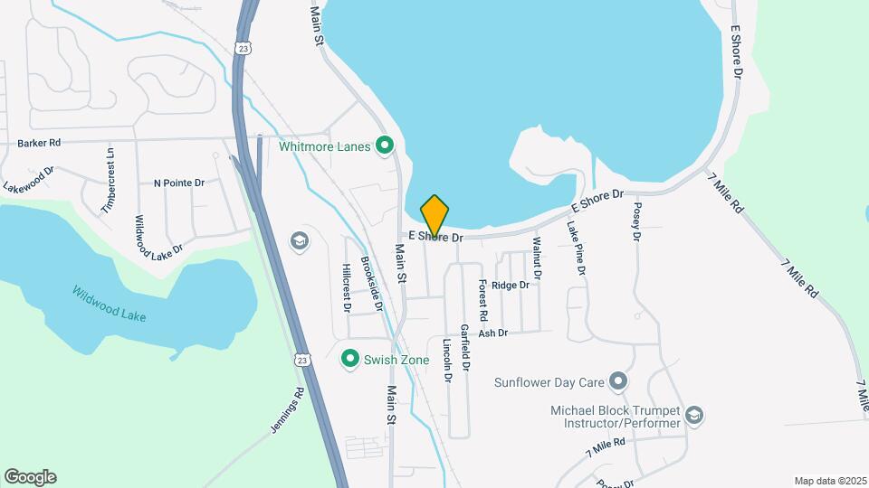 Whitmore Lake Portfolio Map and Location Details