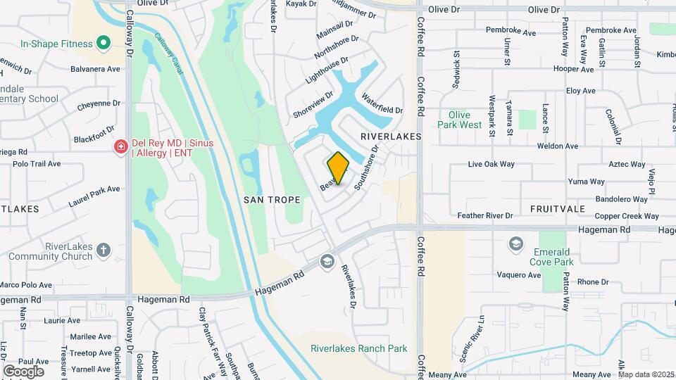 8506 Blue Heron Dr Map and Location Details