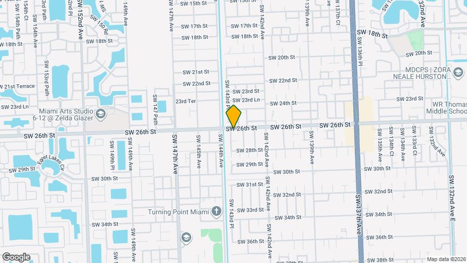 2601 SW 143rd Pl Map and Location Details