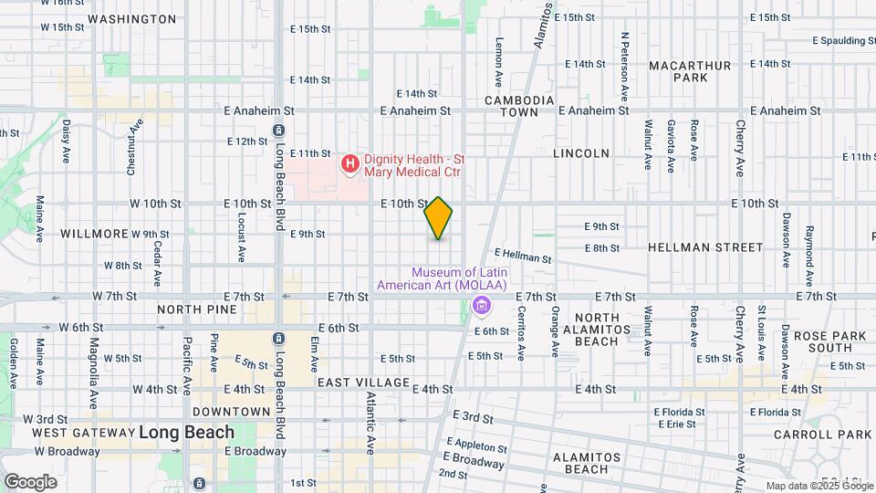 838 OLIVE AV Map and Location Details