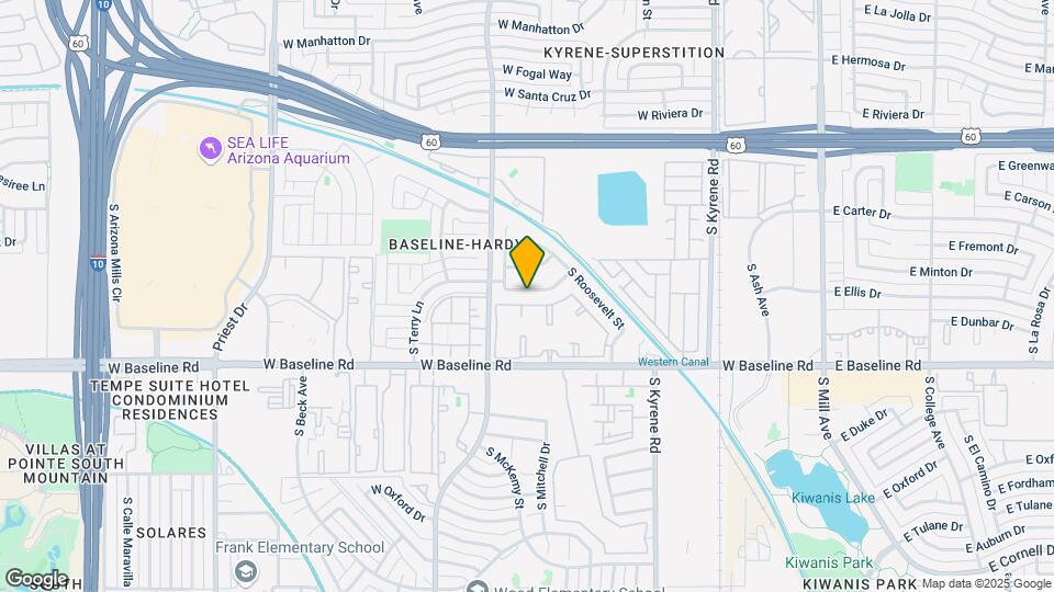 665 W Minton Dr Map and Location Details