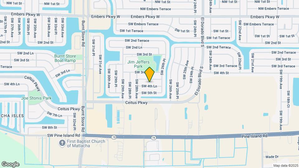 2705 SW 4th Ln Map and Location Details