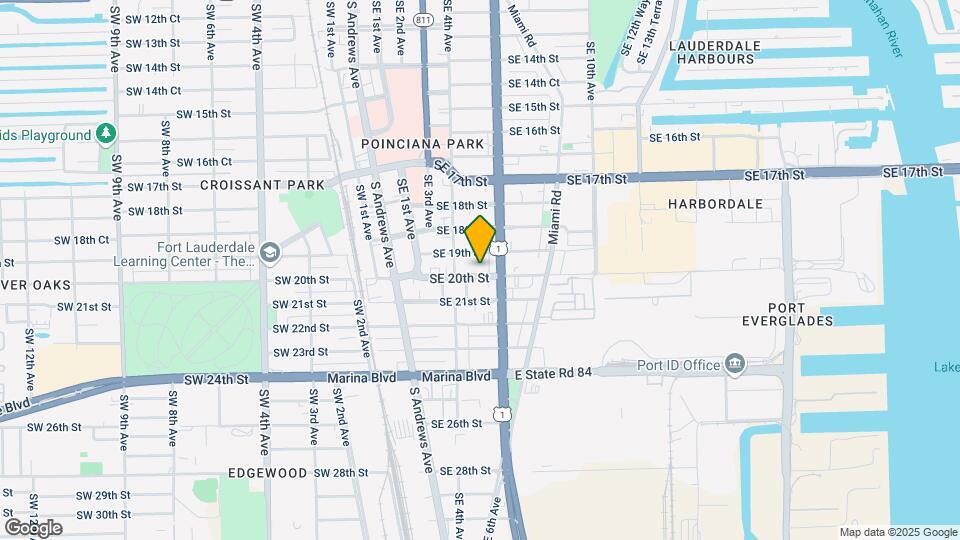 425 SE 20th St Map and Location Details