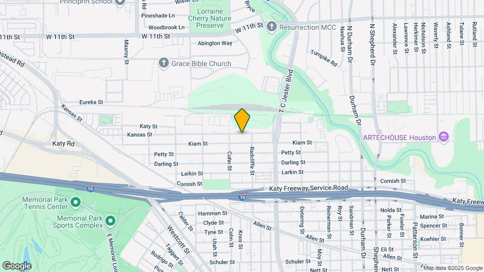 5521 Kansas St Map and Location Details