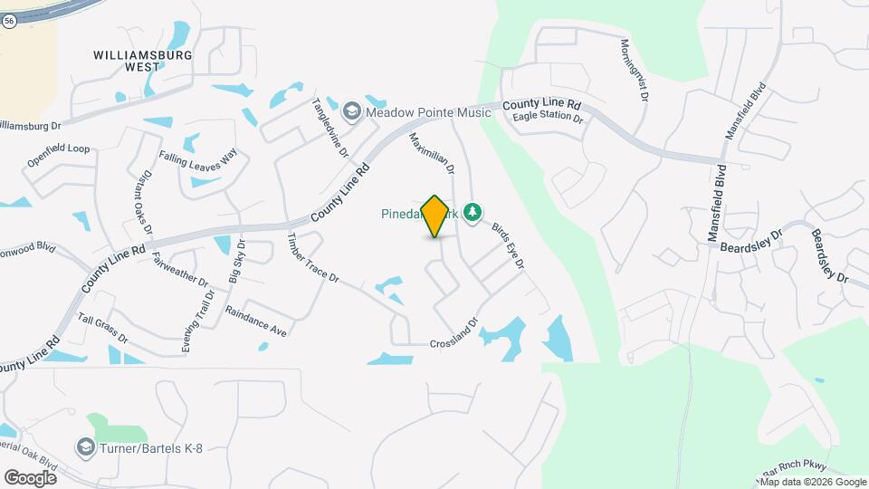 1327 Crimson Clover Ln Map and Location Details