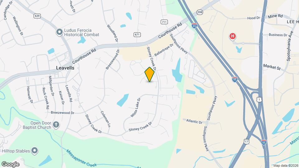 5222 Magnolia Pl Map and Location Details