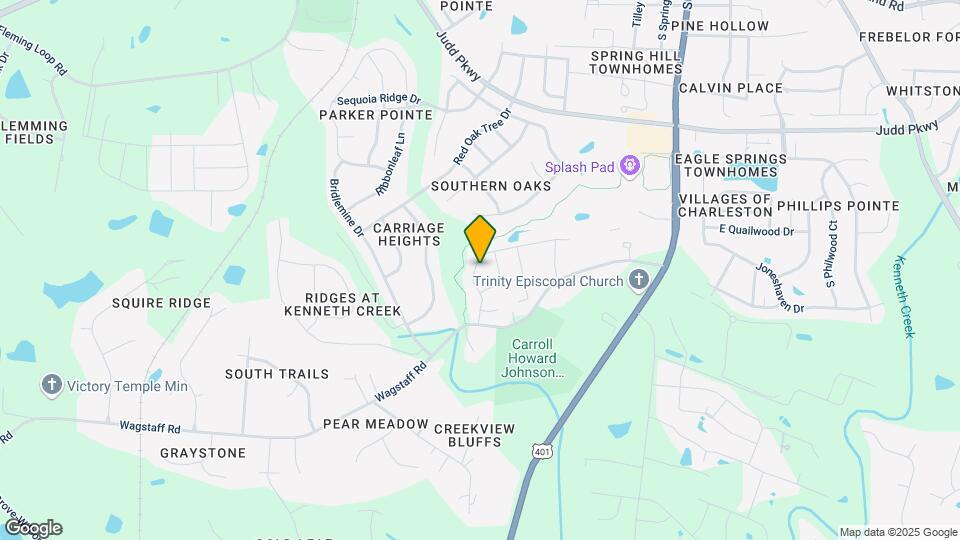 629 Cotton Brook Dr Map and Location Details