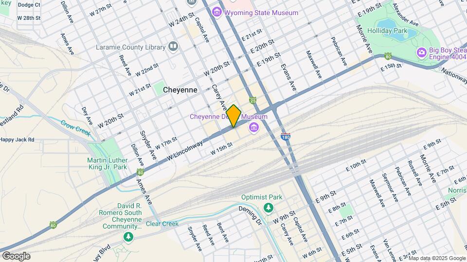 301 W 16th St Mapa y Detalles de la Ubicación