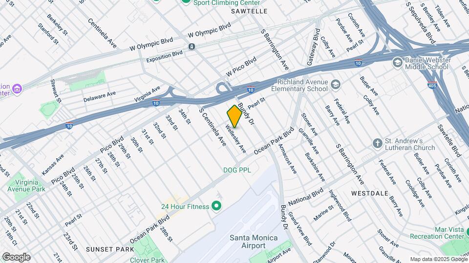2534 Wellesley Ave Map and Location Details