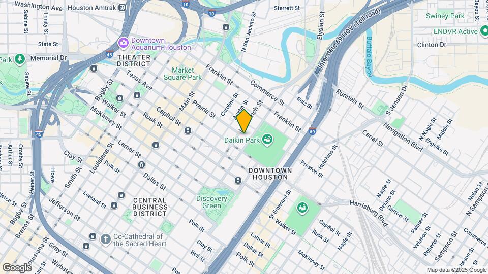 500 Crawford St Map and Location Details