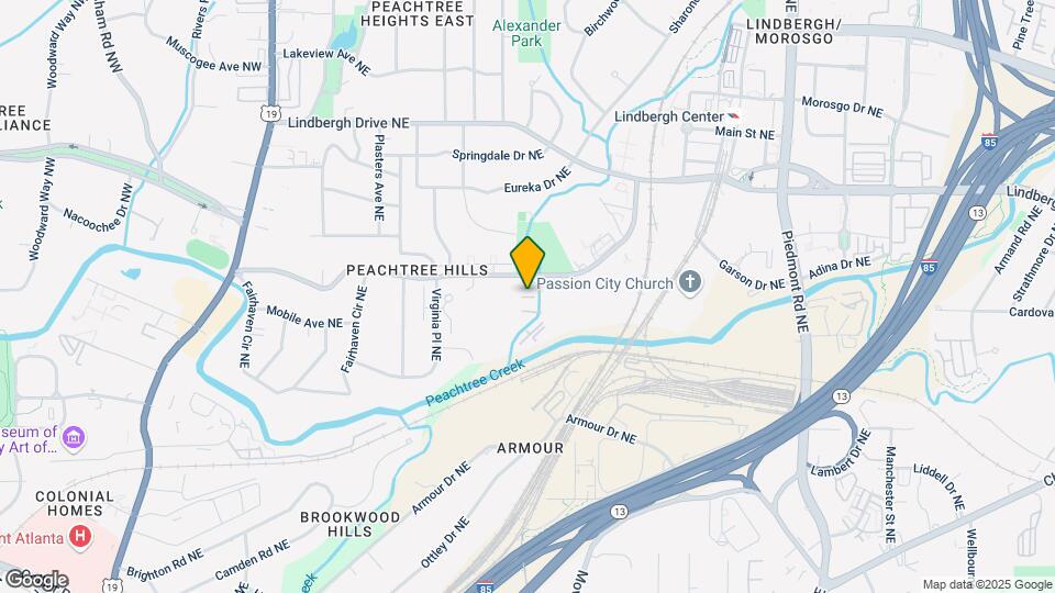 Woods Crossing Of Buckhead Map and Location Details