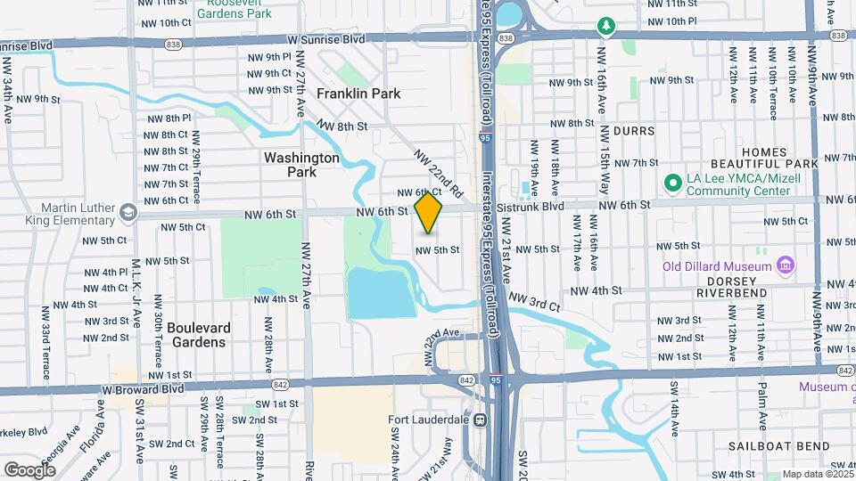 513 NW 22nd Ave Map and Location Details