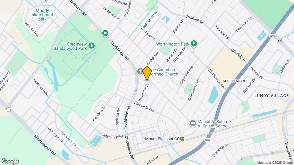 6 Donomore Dr Map and Location Details