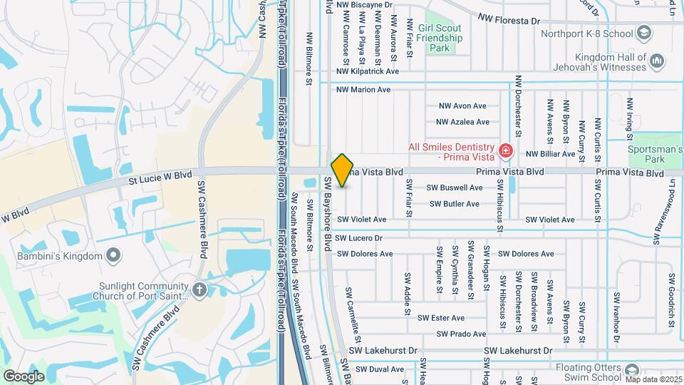 442 SW Carmelite St Map and Location Details