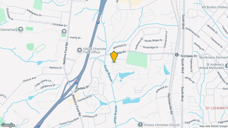 6846 Squirrels Foot Ct Map and Location Details