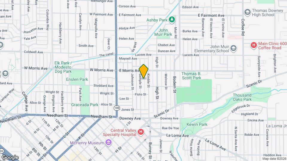 310 Davis St Map and Location Details