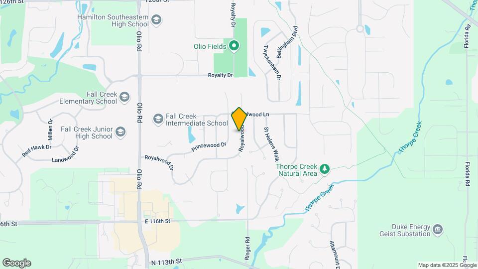 11976 Royalwood Dr Map and Location Details