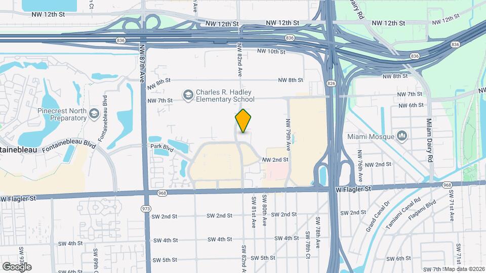 311 NW 82nd Ave Map and Location Details