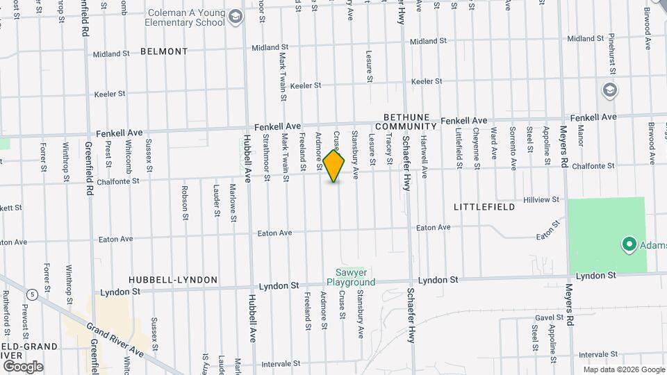 14939 Cruse St Mapa y Detalles de la Ubicación