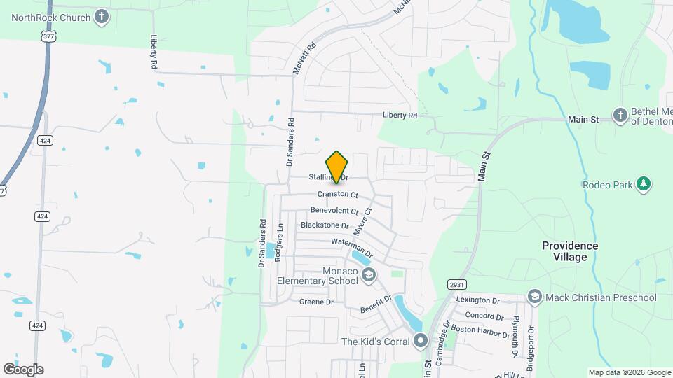 9109 Cranston Ct Map and Location Details