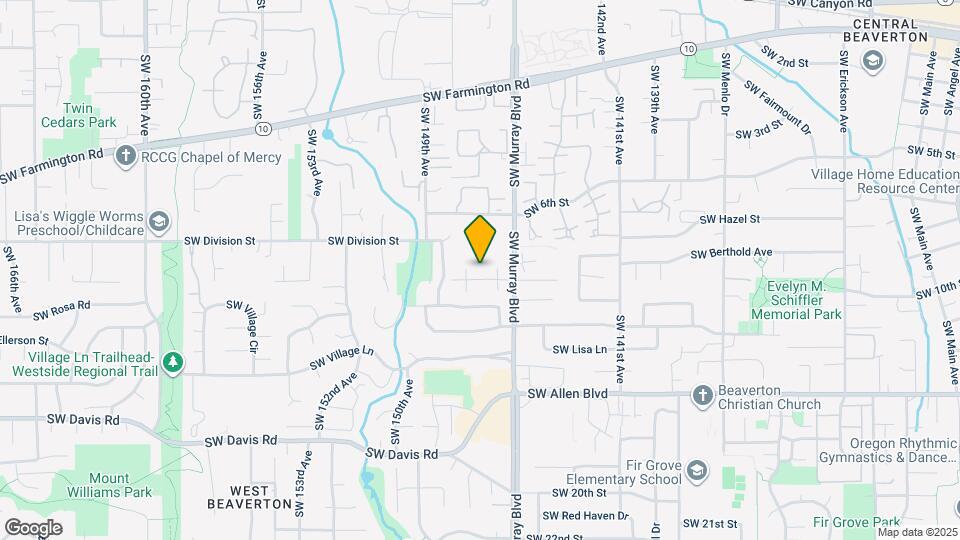 14625 SW Grayling Ln Map and Location Details