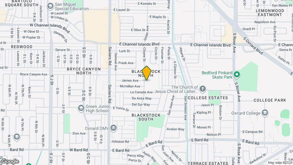 2235 Cloyne St Map and Location Details