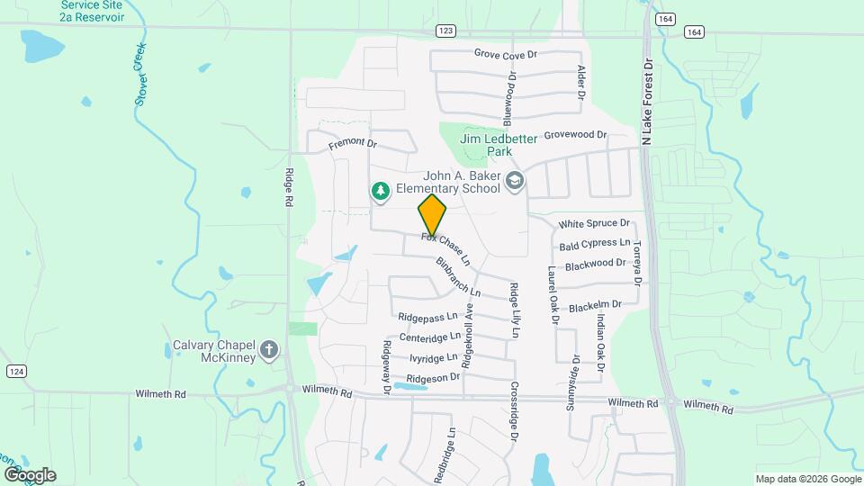 5613 Fox Chase Ln Map and Location Details