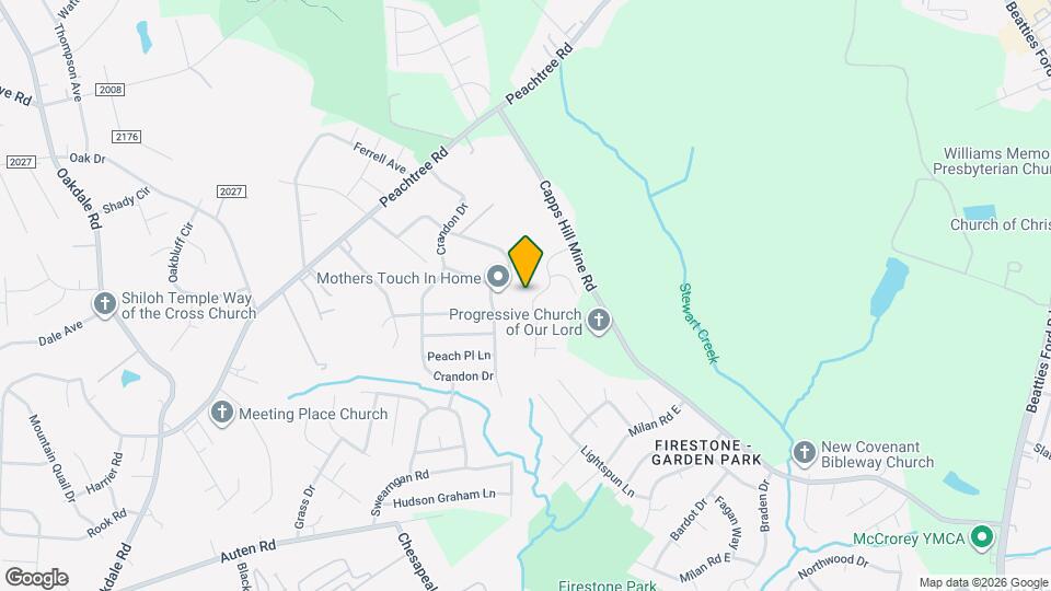 1117 Capps Hollow Dr Mapa y Detalles de la Ubicación