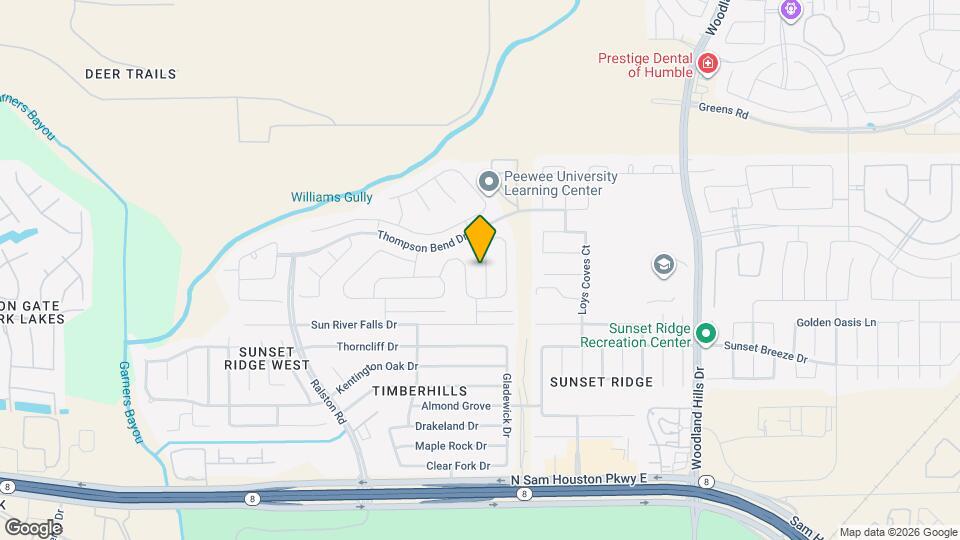 15231 Central Lakes Dr Map and Location Details