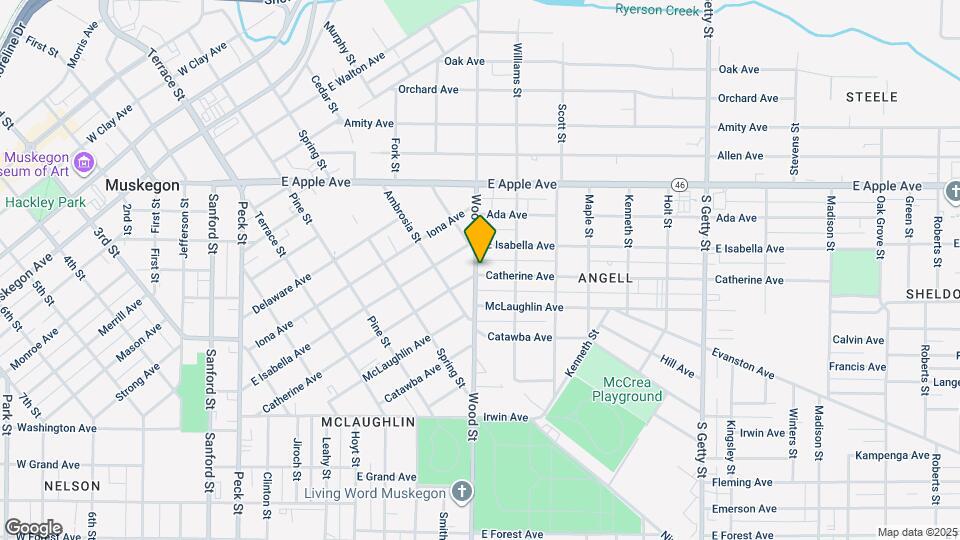 412 Catherine Ave Map and Location Details