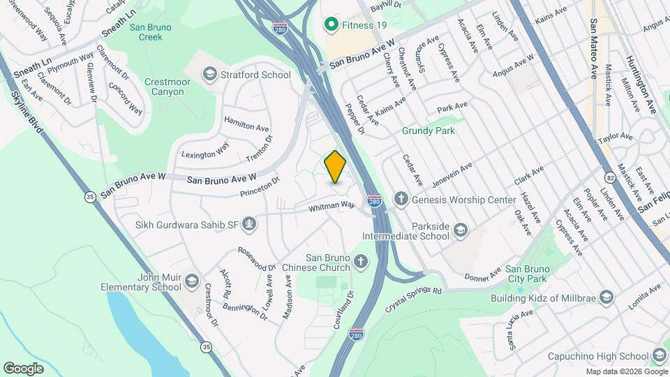 4355 Shelter Creek Ln Mapa y Detalles de la Ubicación