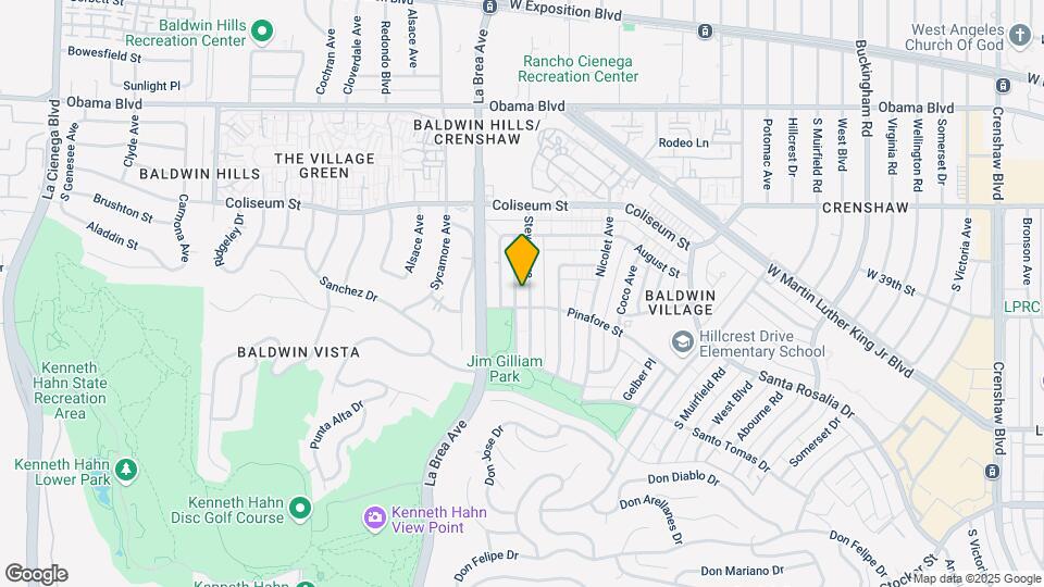 3945 Stevely Ave Map and Location Details