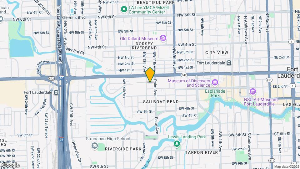 1116 SW 1st St Map and Location Details