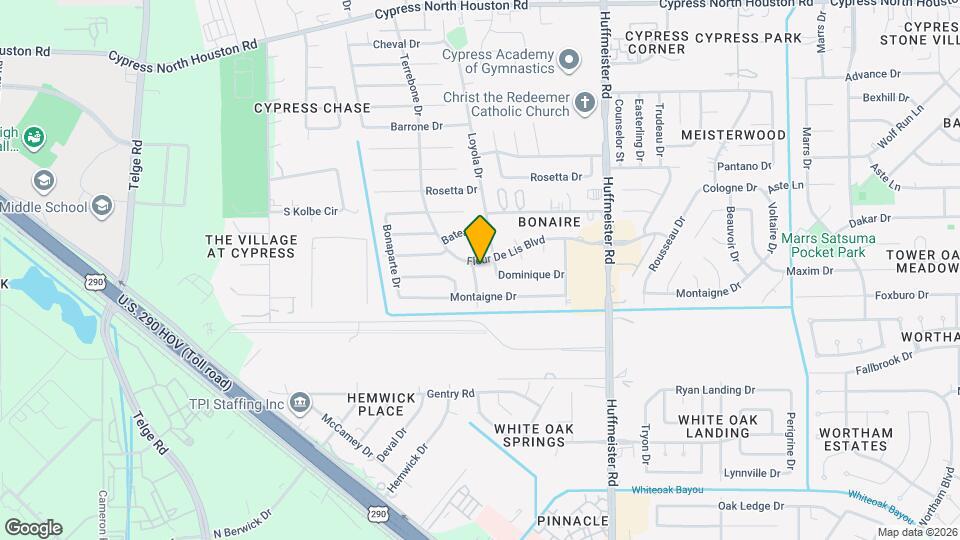 11210 Daybreak Ln Mapa y Detalles de la Ubicación