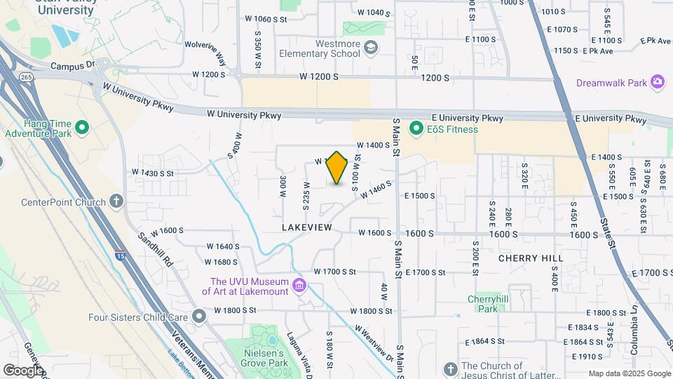 1490 S 135 W Map and Location Details