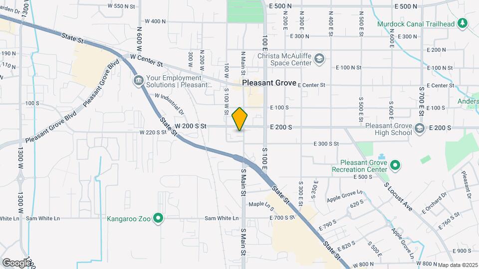 240 S Main St Map and Location Details