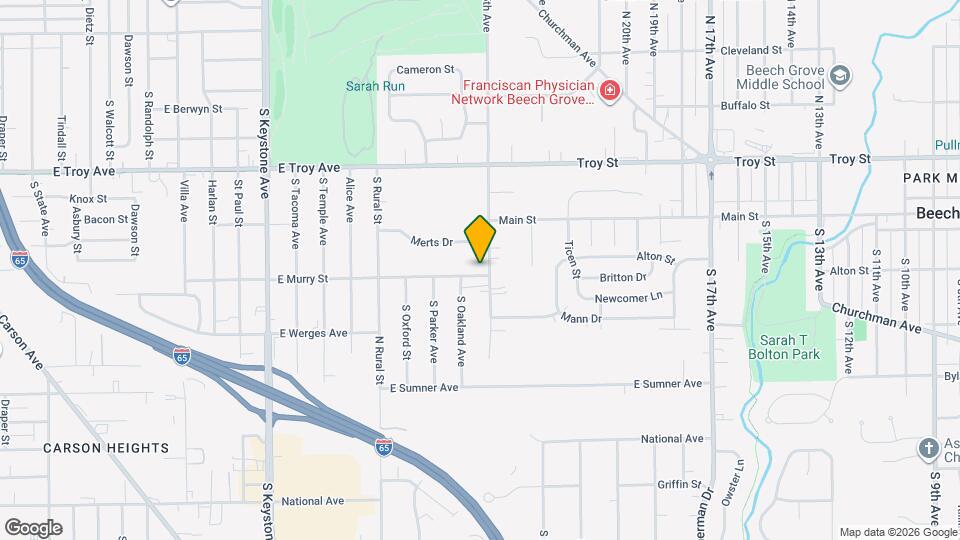 3114 E Murry St Map and Location Details