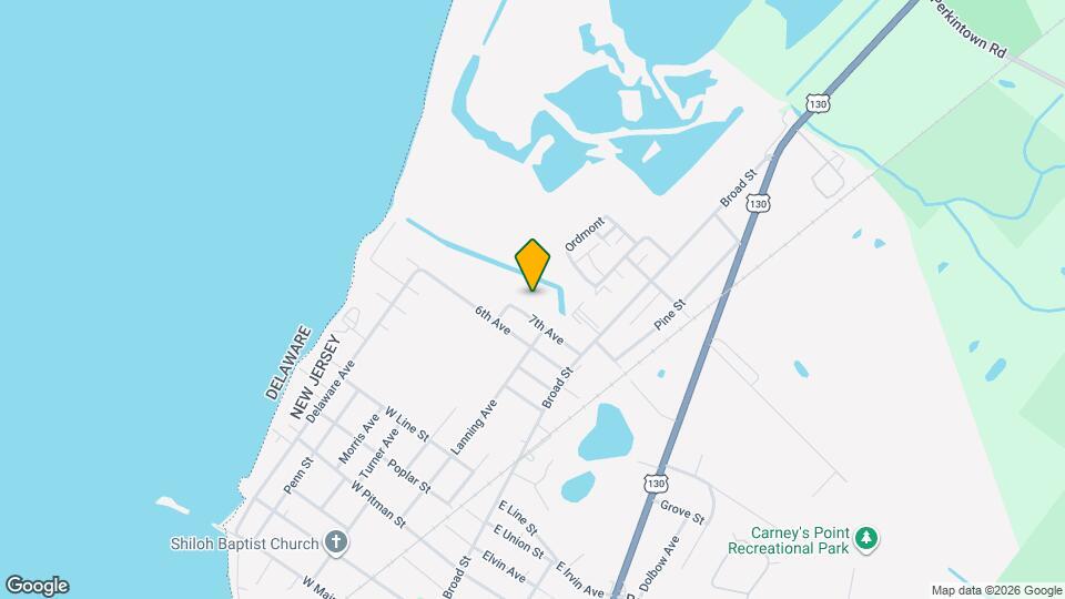 Delaware View Apartments Map and Location Details