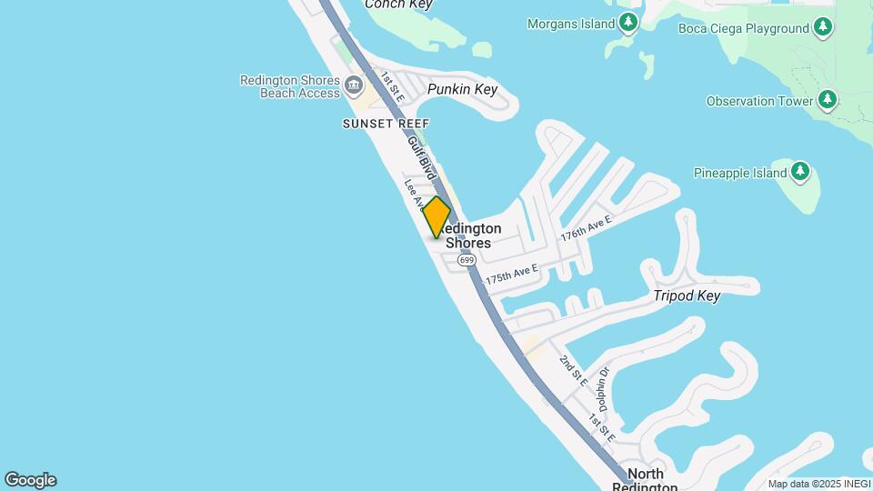 17710 Gulf Blvd Map and Location Details