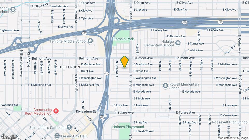 3041 E Grant Ave Map and Location Details