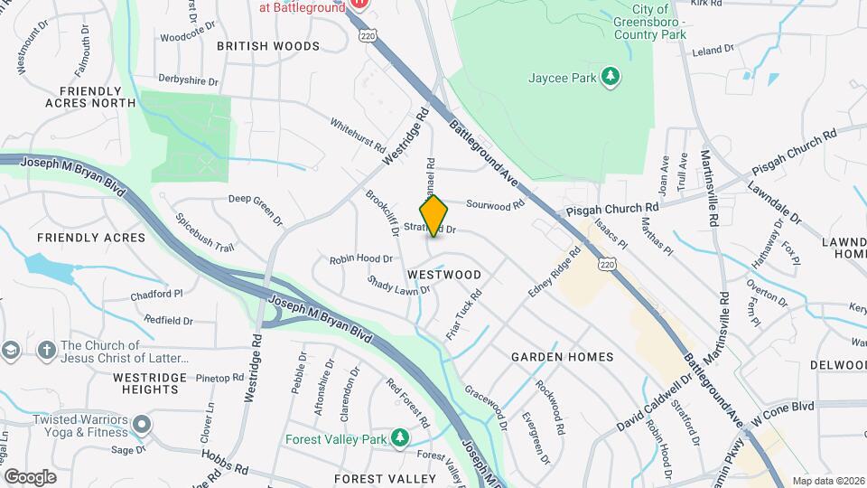 3004 Nathanael Rd Map and Location Details