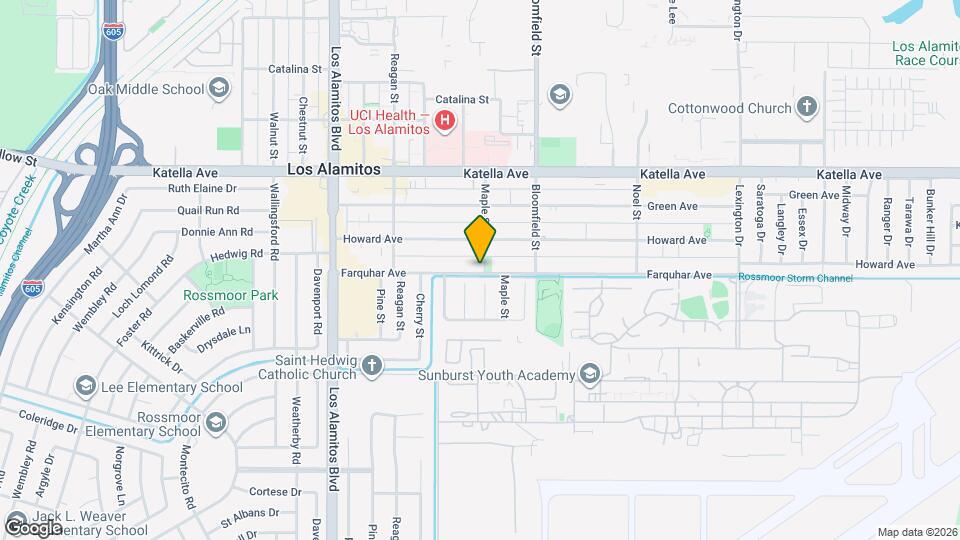 3845 Farquhar Ave, Unit 106 Map and Location Details